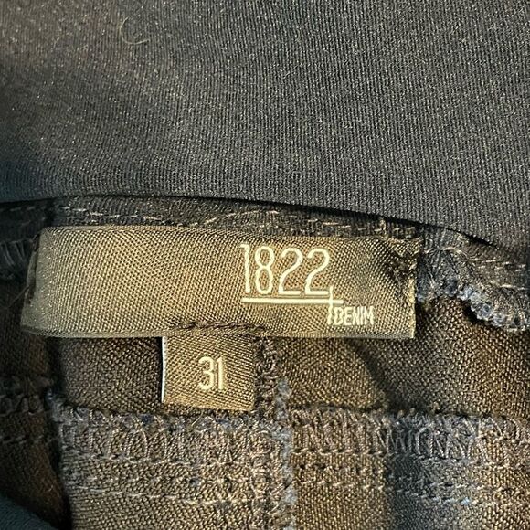 1822 Denim Super Slim Maternity Jeans Blue Butter Denim Ankle Bellyband 31 - Picture 8 of 8